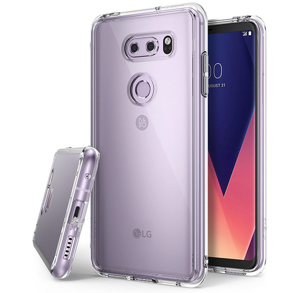 قاب دور ژله ای پشت کریستالی ال جی LG V30