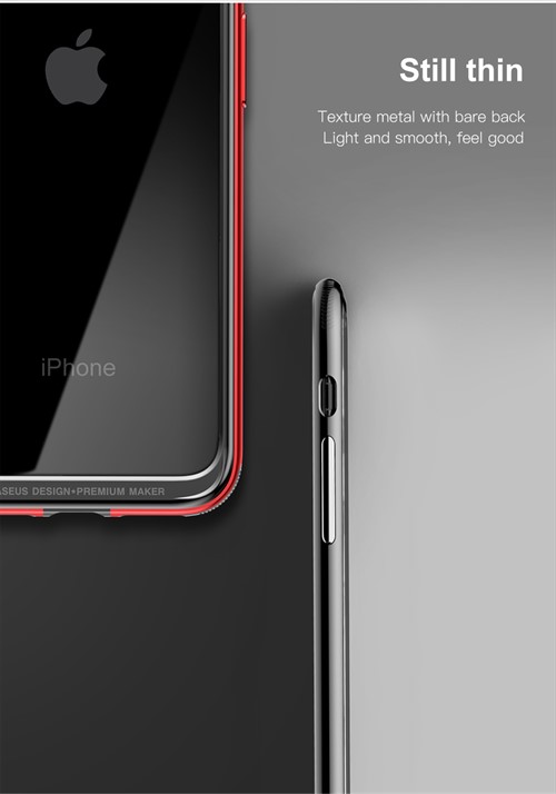 بامپر آلومینیومی بیسوس Baseus Platinum Metal مناسب برای Apple iPhone X