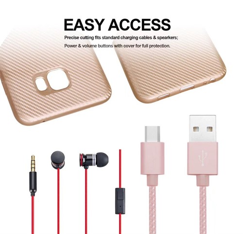 کاور فیبر کربنی Huanmin مناسب Samsung Galaxy C7 Pro