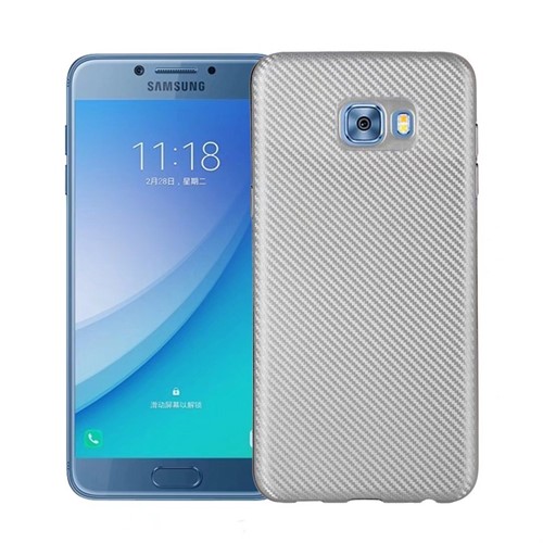 کاور فیبر کربنی Huanmin مناسب Samsung Galaxy C7 Pro
