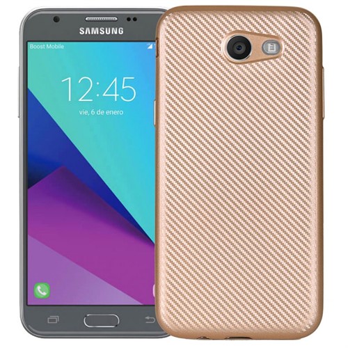 کاور فیبر کربنی Huanmin مناسب Samsung Galaxy J3 Prime