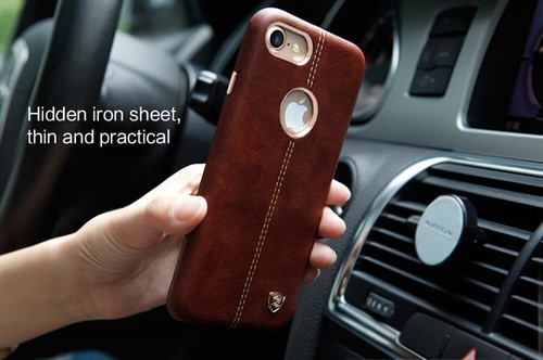 کاور محافظ چرمی نیلکین مدل Englon مناسب Apple iPhone 7