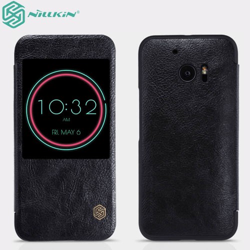 کیف چرمی هوشمند نیلکین Qin مناسب HTC 10 / HTC 10 Lifestyle