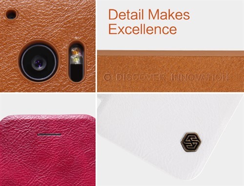 کیف چرمی هوشمند نیلکین Qin مناسب HTC 10 / HTC 10 Lifestyle