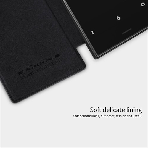 کیف چرمی نیلکین سونی Sony Xperia XZ1 Nillkin Qin Leather Case
