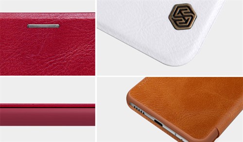 کیف چرمی نیلکین ال جی LG V30 Nillkin Qin Leather Case