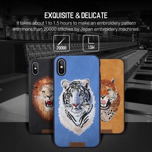 کاور راک Rock Beast Series Embroidery مناسب Apple iPhone X