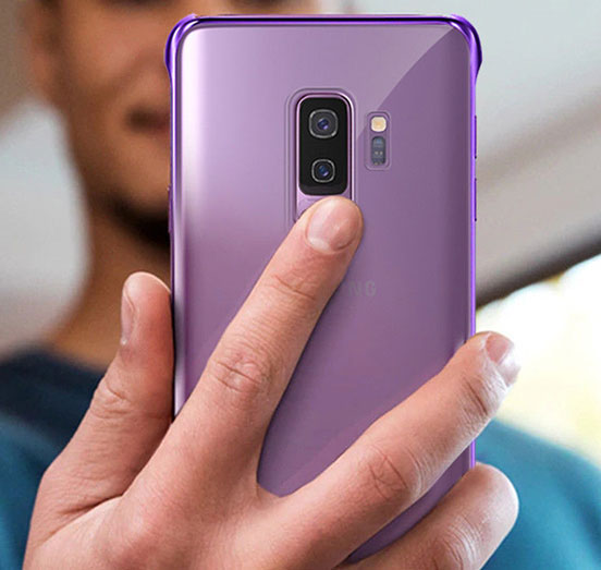 قاب محافظ اصلی سامسونگ Samsung Galaxy S9 Plus Clear Cover