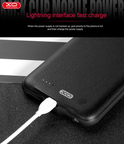 بک کاور و پاوربانک 2500 میلی آمپر XO-PB15 مناسب Apple iPhone 7
