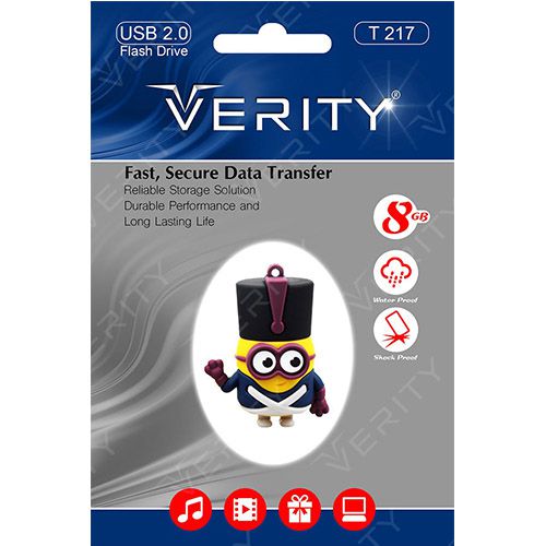 فلش مموری عروسکی 8 گیگابایت وریتی مدل Verity T217
