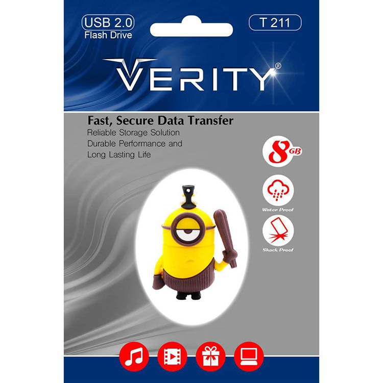 فلش مموری عروسکی 8 گیگابایت وریتی Verity T211