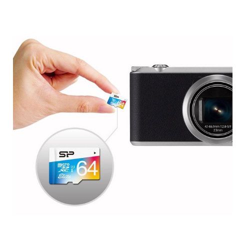 کارت حافظه میکرو اس دی 64 گیگابایت Silicon Power Color Elite UHC-I U1 85MBps