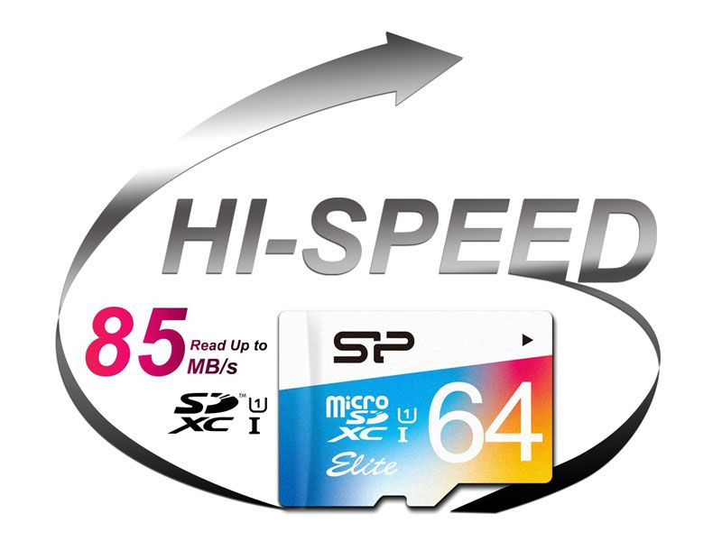 کارت حافظه میکرو اس دی 64 گیگابایت Silicon Power Color Elite UHC-I U1 85MBps