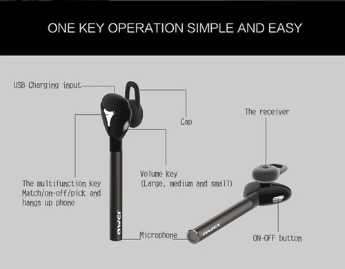 هندزفری بلوتوث اوی Awei A830BL