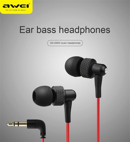هندزفری تو گوشی Awei ES-450M