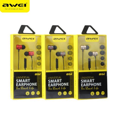 هندزفری تو گوشی سوپر باس Awei Q5i