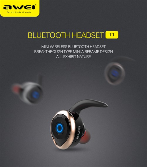 هندزفری بلوتوث اوی دو تایی Awei T1 TWS