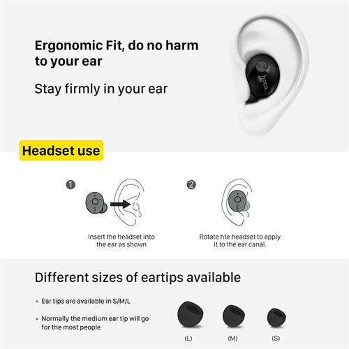 هندزفری بلوتوث دو تایی هوکو Hoco ES10
