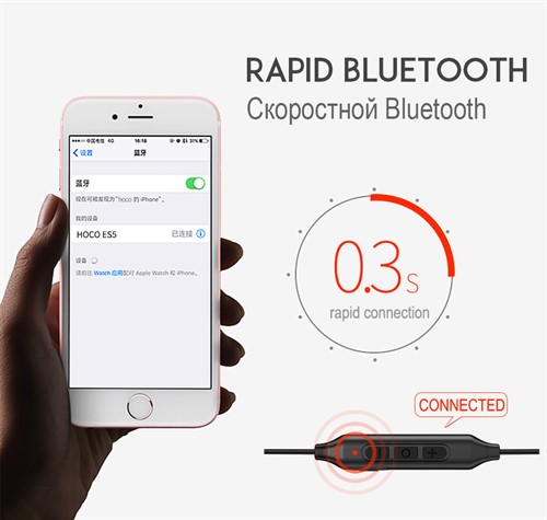 هندزفری بلوتوث ورزشی هوکو Hoco ES5