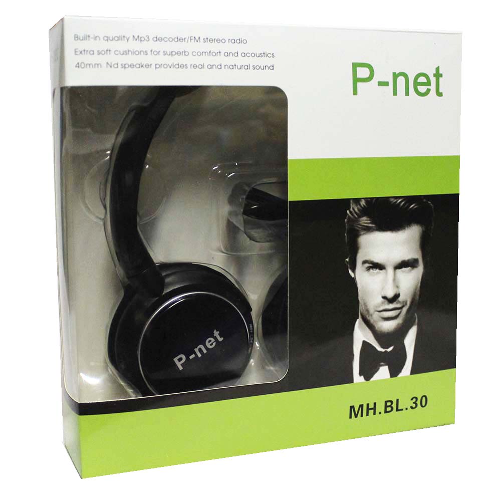 هدفون بلوتوث پی نت P-Net MH.BL.30