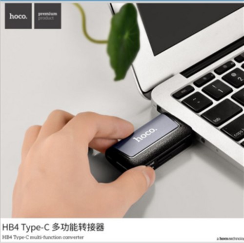 رم ریدر و otg تایپ سی هوکو Hoco HB4