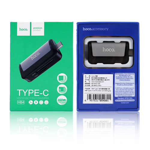 رم ریدر و otg تایپ سی هوکو Hoco HB4