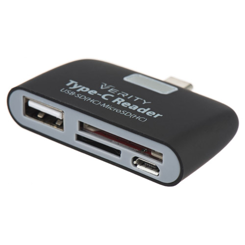 رم ریدر کارت خوان چند کاره Type C USB 3.1 وریتی Verity C103