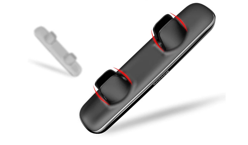 پایه نگهدارنده آهنربایی موبایل بیسوس Baseus Double Clip Vehicle Mount