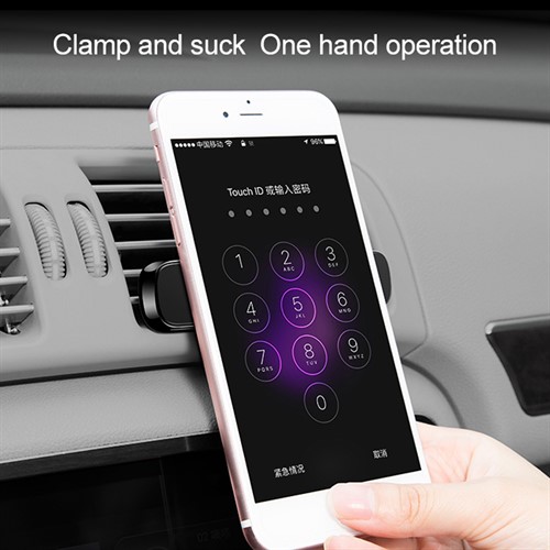 پایه نگهدارنده آهنربایی موبایل بیسوس Baseus Double Clip Vehicle Mount