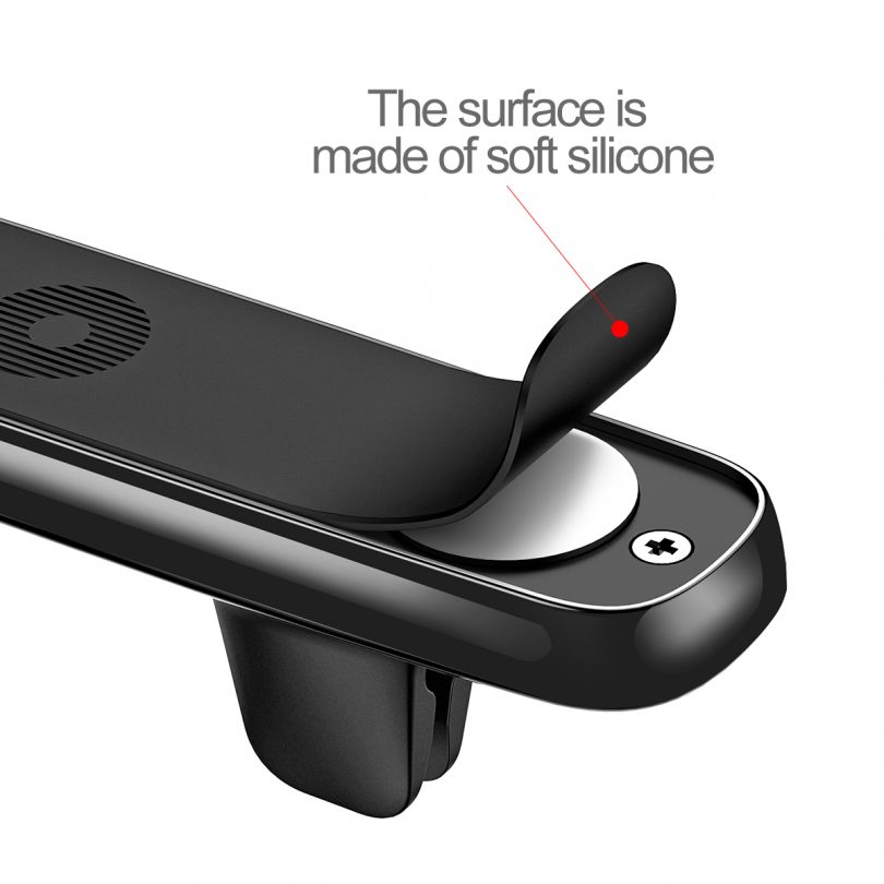 پایه نگهدارنده آهنربایی موبایل بیسوس Baseus Double Clip Vehicle Mount