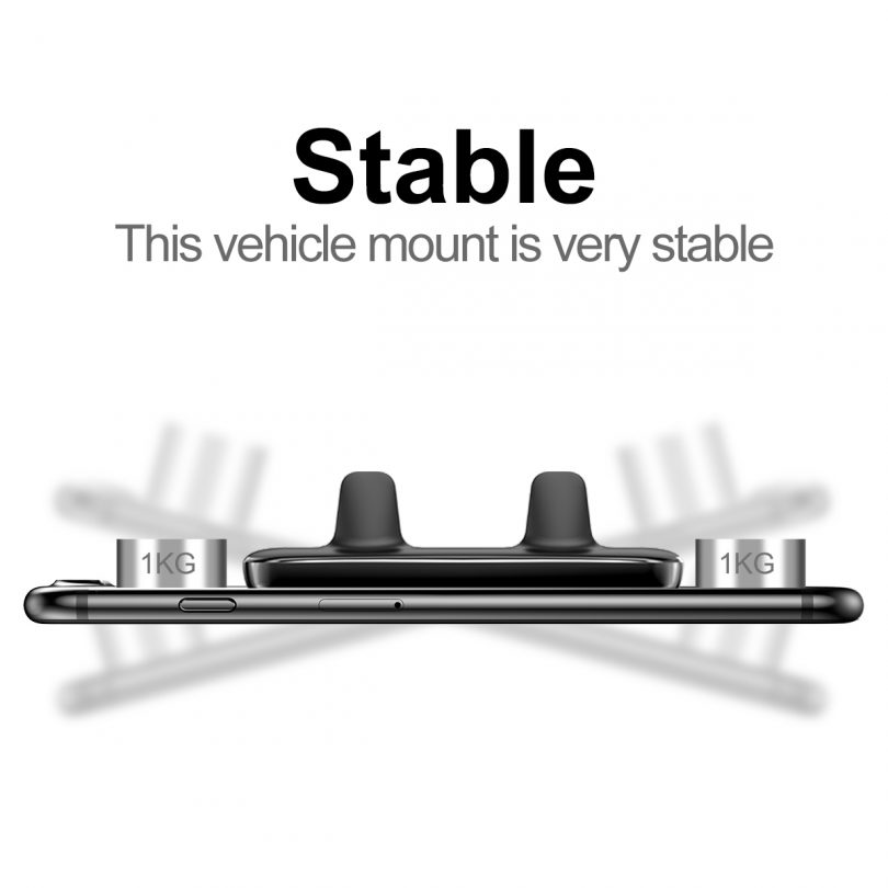 پایه نگهدارنده آهنربایی موبایل بیسوس Baseus Double Clip Vehicle Mount