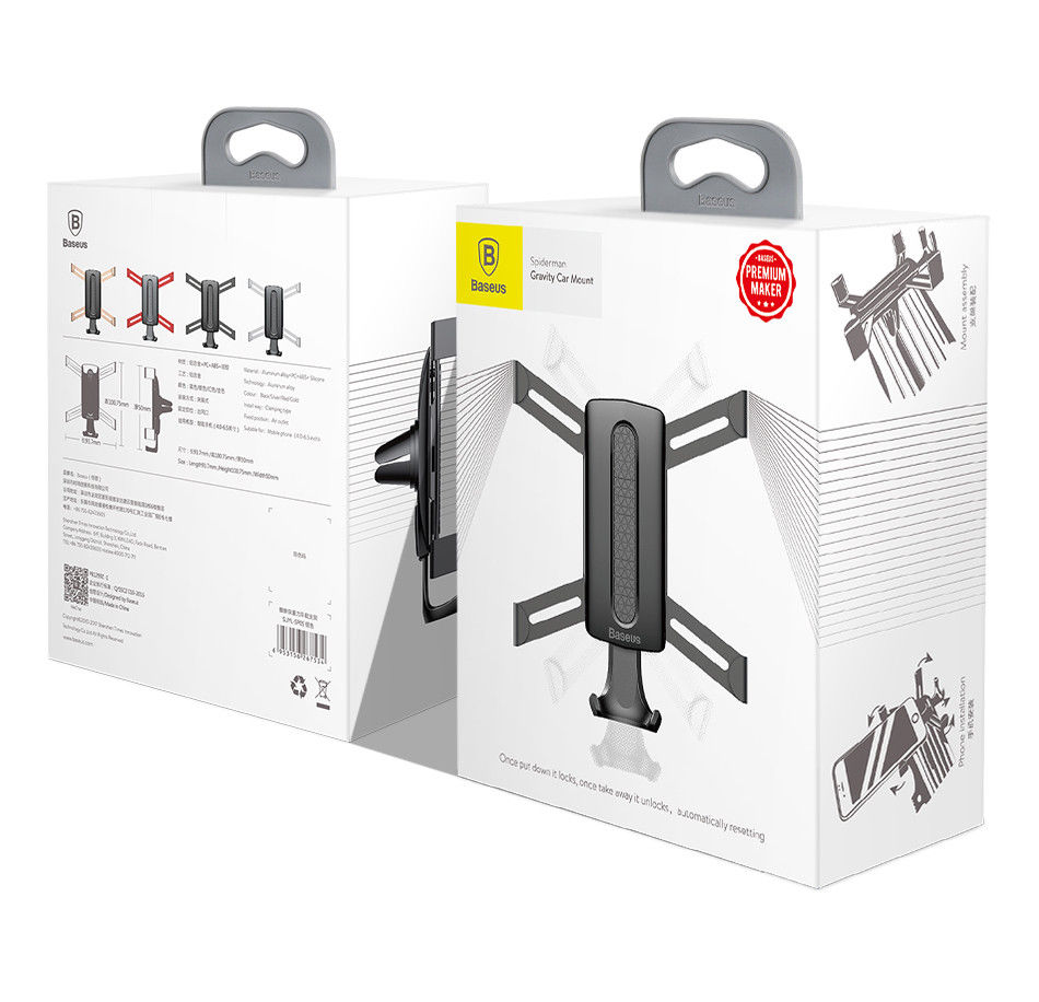 هولدر بیسوس Baseus Spiderman Gravity Car Mount