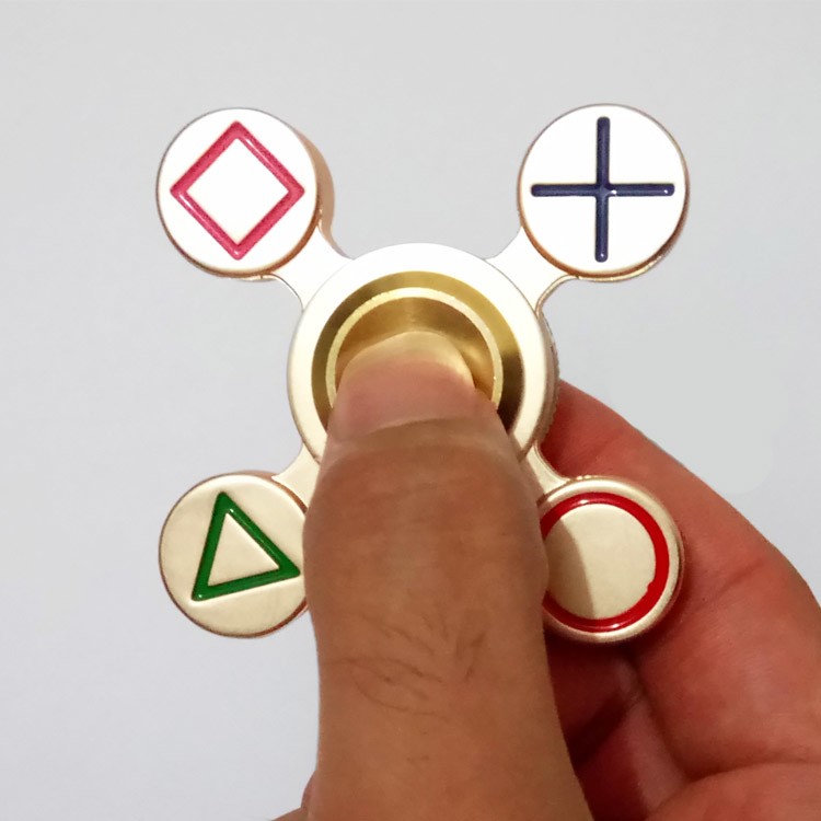 اسپینر فلزی طرح دسته پلی استیشن Fidget Spinner Metal Joystick