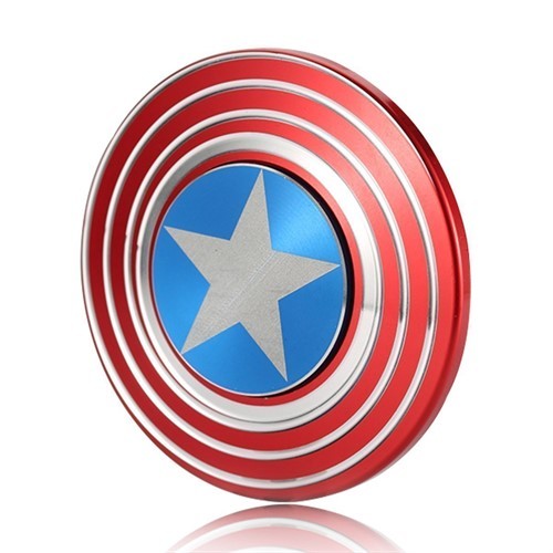 اسپینر فلزی طرح کاپیتان آمریکا Fidget Spinner Captain America