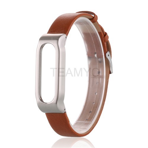 بند چرمی دستبند هوشمند شیائومی مدل Mi Band 2 Leather Strap