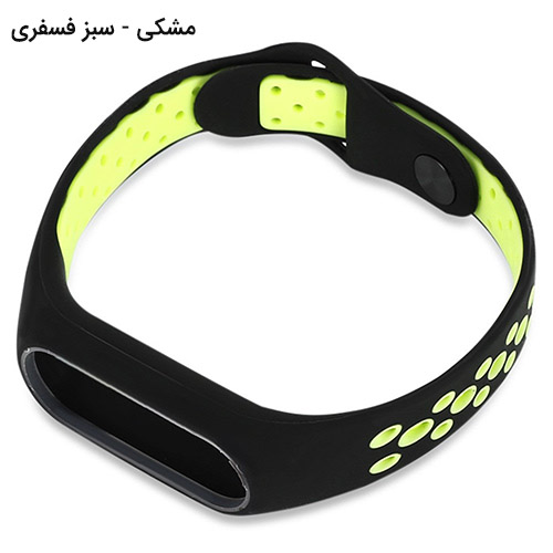 بند سیلیکونی طرح نایکی دستبند سلامتی شیائومی Mi Band 2 Ventilate Nike