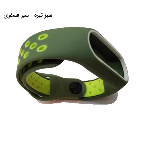 بند سیلیکونی طرح نایکی دستبند سلامتی شیائومی Mi Band 2 Ventilate Nike