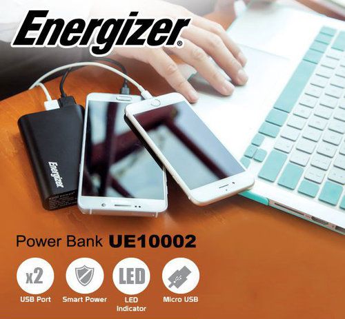 پاوربانک 10000 میلی آمپر انرجایزر مدل UE10002