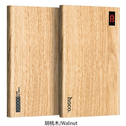 پاوربانک 20000 میلی آمپر هوکو Hoco B17B Wood Grain
