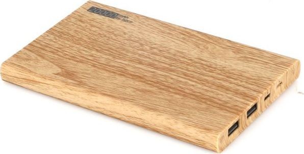 پاوربانک 20000 میلی آمپر هوکو Hoco B17B Wood Grain