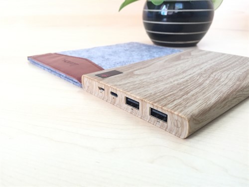 پاوربانک 20000 میلی آمپر هوکو Hoco B17B Wood Grain