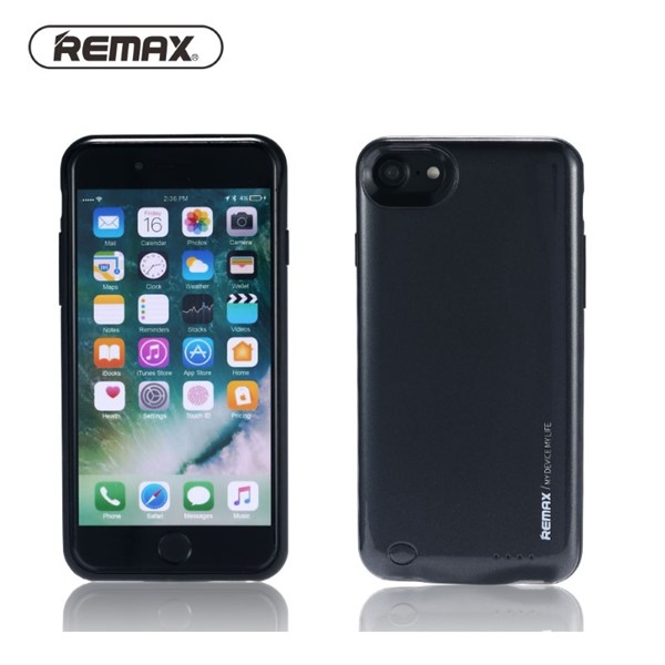 بک کاور و پاوربانک 2400 میلی آمپر ریمکس Remax PN-01 مناسب Apple iPhone  7