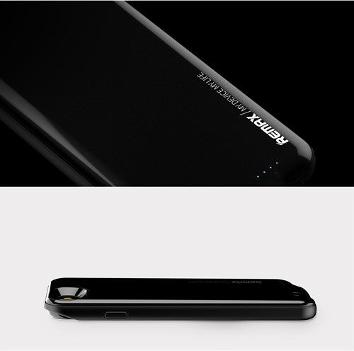 کاور و پاوربانک 3400 میلی آمپر ریمکس PN-02 برای Apple iPhone 7 Plus
