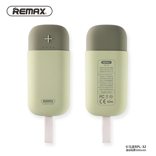 پاوربانک 5000 میلی آمپر ریمکس Remax RPL-32 Camaroon