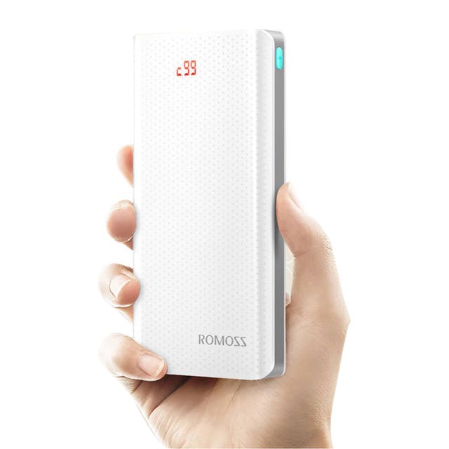 پاوربانک 20000 میلی آمپر روموس Romoss Sense 6 LED PH80