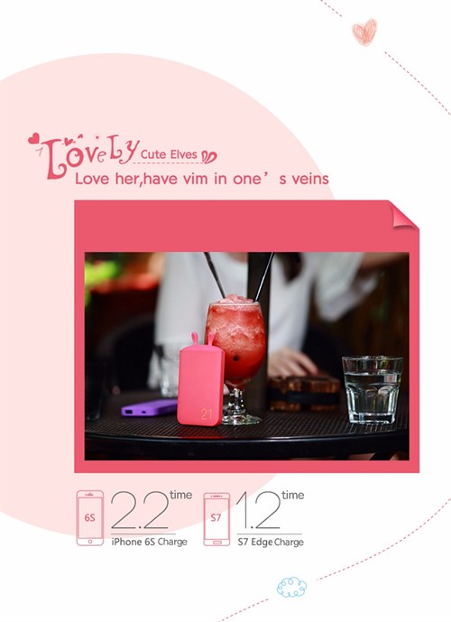 پاوربانک 6000 میلی آمپر فانتزی روموس Romoss Lovely-ELF LE06