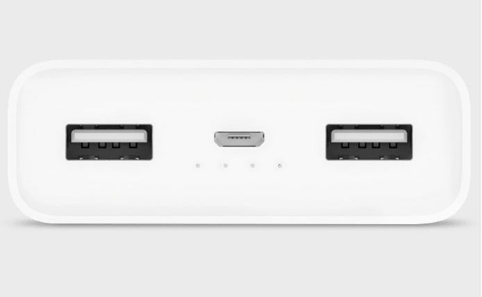 پاوربانک 20000 میلی آمپر فست شارژ شیائومی Mi ورژن 2