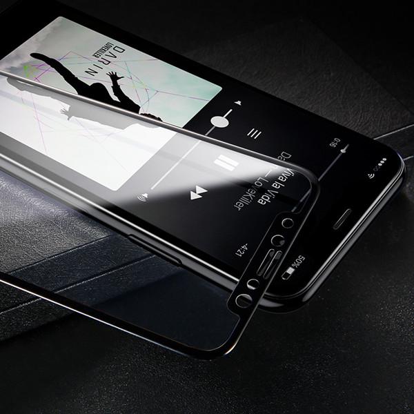 محافظ صفحه نمایش شیشه ای پشت و رو بیسوس آیفون Baseus Glass Film Set Apple iPhone X