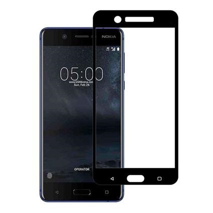 محافظ صفحه نمایش شیشه ای تمام صفحه و خمیده مارک رمو مناسب Nokia 5