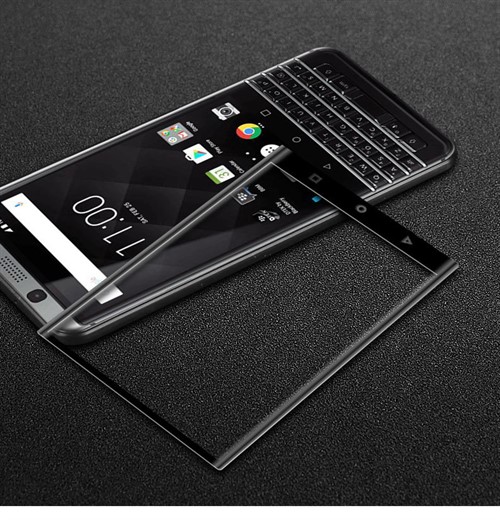 محافظ صفحه نمایش شیشه ای تمام صفحه دور چسب BlackBerry Keyone Dtek70 / Mercury Mocol